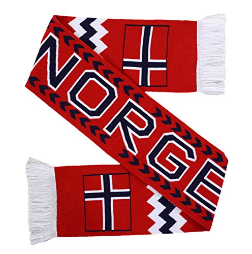 High-Definition Knit Soccer Scarf - Norway