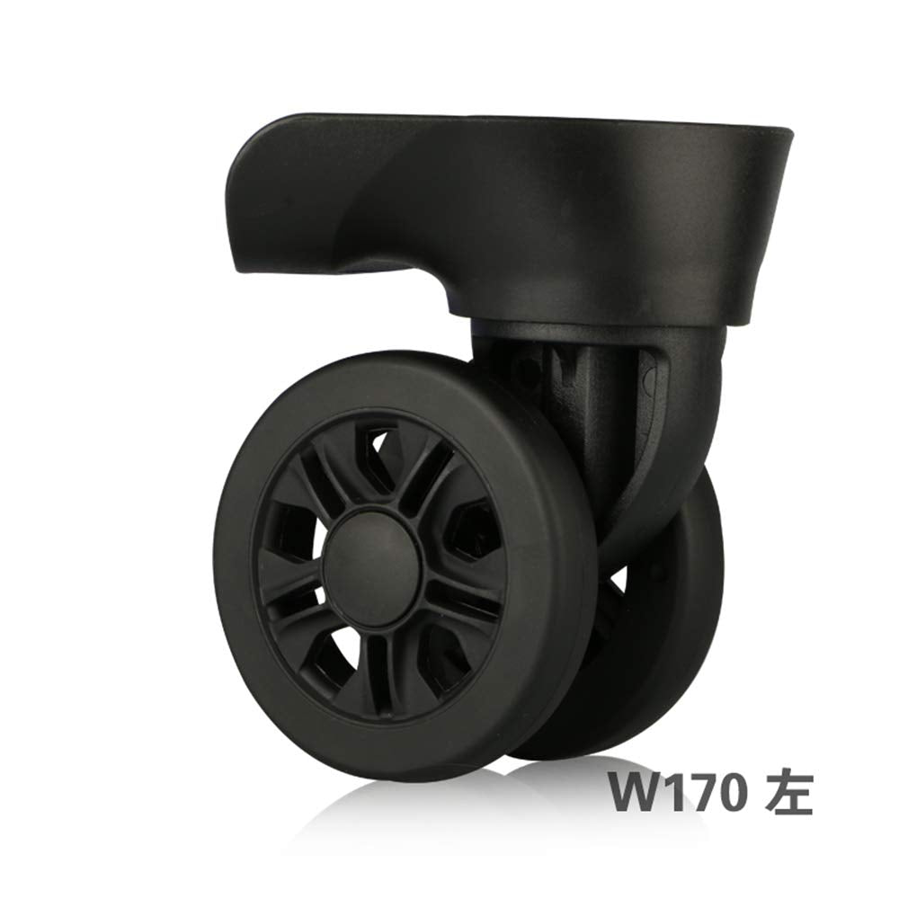 GH8 (DL-W170#) Mute Connected Spinner Wheels for Replacement Luggage Wheels Wear Silent Draw bar Box DIY (2 pcs/Set)