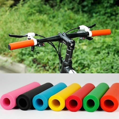 Soft Foam Bike Handlebar Grips - Non-Slip Comfort Design