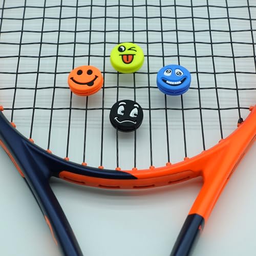 Tennis Racket Vibration Dampener - Shock Absorber Set (4 Colors)