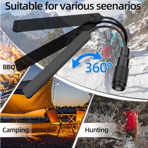 Long Range Tactical Gooseneck Antenna - 8.32 Inch SMA-Female VHF/UHF 144/430MHz
