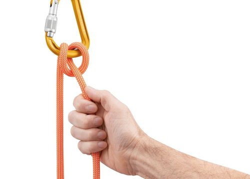 Petzl Verso Belay Device with Attache Screw-Lock Carabiner - Compact, Lightweight Belay Device, for One or Two Rope Strands While Climbing or Rappelling - Grey