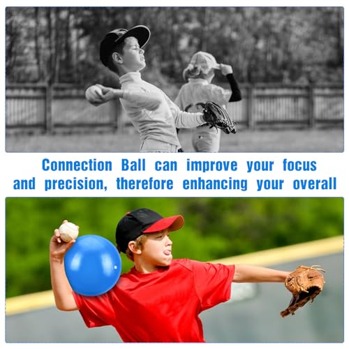 RoundFunny 4 Sets Connection Ball for Baseball 9.8 Inches