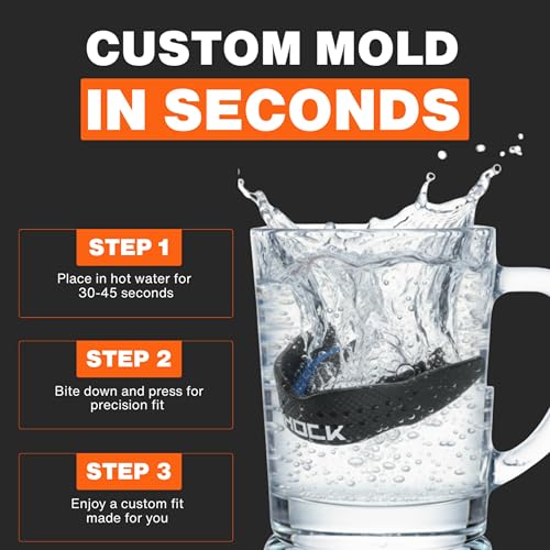 Custom Fit Sports Mouth Guard for Football, Boxing, Lacrosse