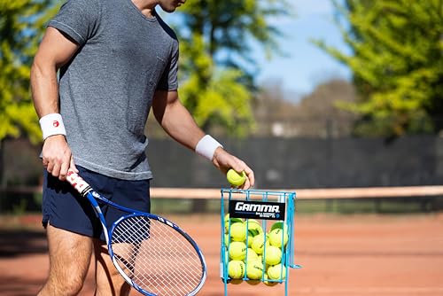 Gamma Pressureless Tennis Balls 10-Pack - High-Visibility Practice & Training