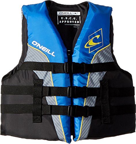 Youth SuperLite USCG Approved Life Vest - Pacific/Smoke/Black:Yellow