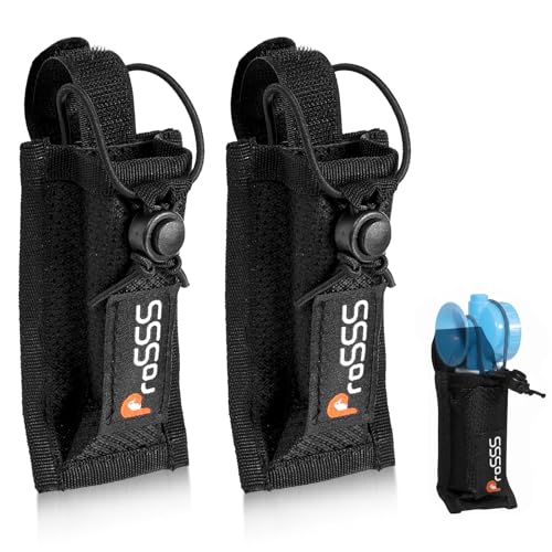 Ultra-Compact Nylon Holder for 1.4oz Air Horns - Black