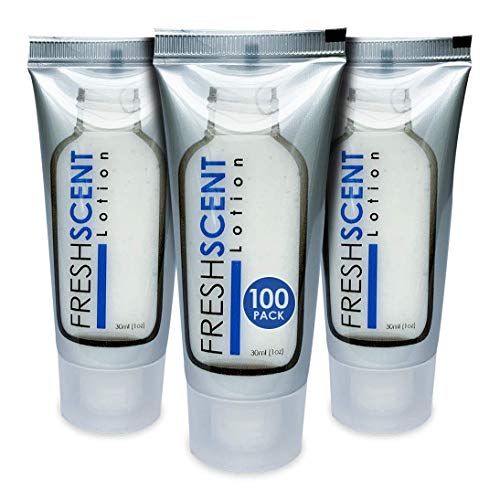Freshscent 1oz Hotel Travel Size Lotion Pack of 100 - Bulk Hospitality Amenities