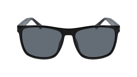 Columbia unisex adult Boulder Ridge Sunglasses, Black/Smoke Polarized, 57 mm US