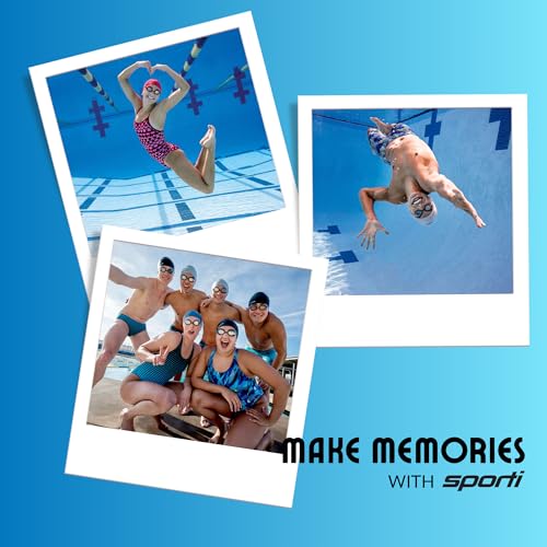 Sporti Power Swim Paddles Small / Power Swim Paddles - Adjustable Straps for Adults & Kids