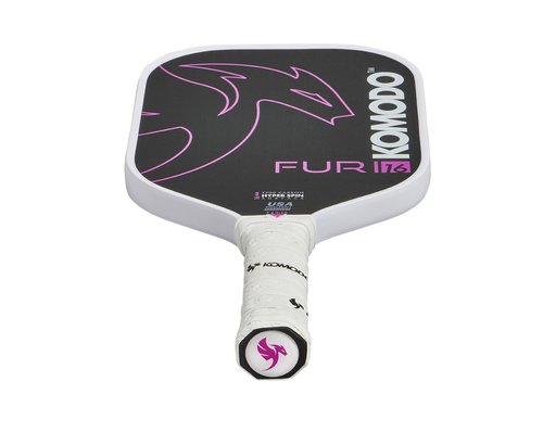 KOMODO Furi 16mm Pink Thermoformed Pickleball Paddle Gen III | T700 Raw Carbon Fiber | USAPA Approved