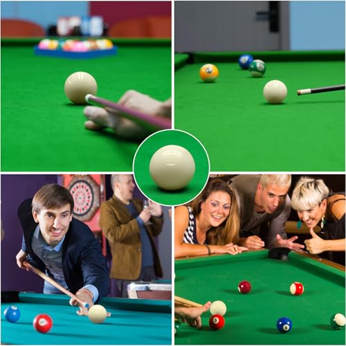 Regulation 2-1/4 Inch White Pool Cue Ball - 6 oz