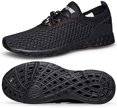 Men's Quick Dry Water Shoes | Breathable Aqua Sandals for Beach & Pool