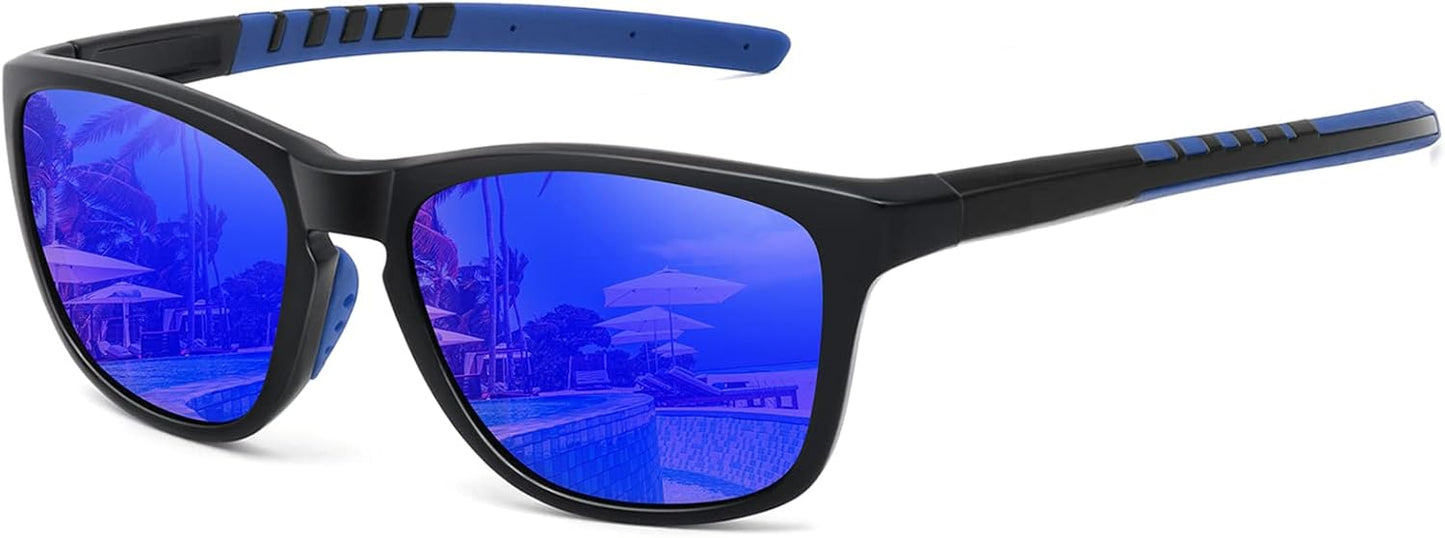MEETSUN Polarized Sports Sunglasses - UV400 Protection for Driving, Running, Cycling & Fishing