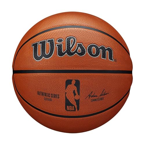 NBA Authentic Outdoor Basketball - Size 7, TACKSKIN Cover