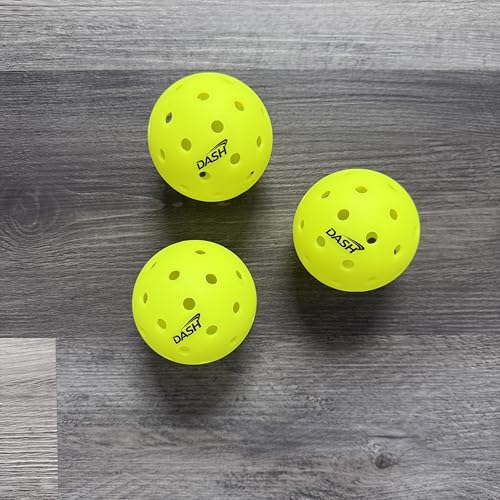 USAPA Approved Pickleball Balls - Bright Yellow, 40 Holes