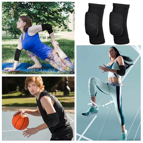 Volleyball Elbow Pads - Soft Support Cushion, Breathable Design