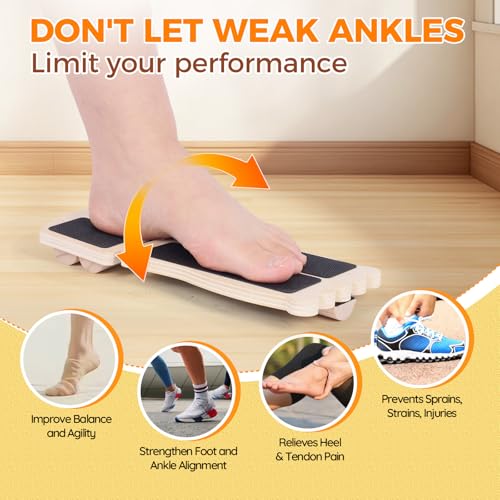 Ankle Strengthener Balance Board for Recovery & Stability