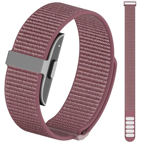 Hume Band Replacement Strap - Smoke Violet Nylon Sport Wristband