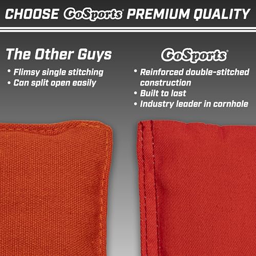 Regulation Cornhole Bean Bags Set of 4 - All Weather, 16 Colors