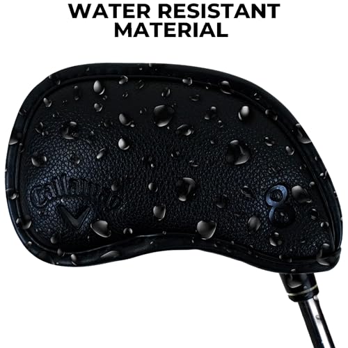 Callaway Golf Magnetic Iron Headcovers - Black Headcovers