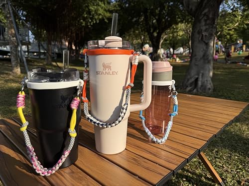 Outman Sport Water Bottle Handle Strap with Sling - Dark Blue & Grey