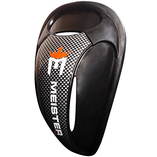 Meister Carbon Flex Groin Protector Cup for MMA & Contact Sports - Black/Carbon, Adult