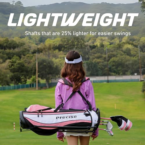 Kids Complete Golf Club Set - Precise X7 - Blue Ages 9-12 Right Hand