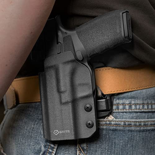Left-Hand Springfield Armory Hellcat Kydex OWB Holster with Optics Cut - GRITR