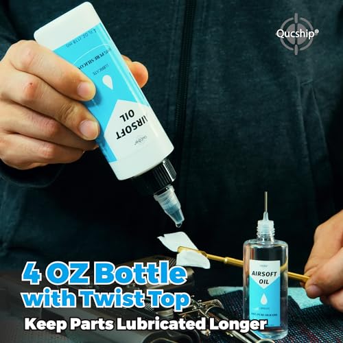Premium 100% Silicone Airsoft Gun Oil & Chamber Lube Kit