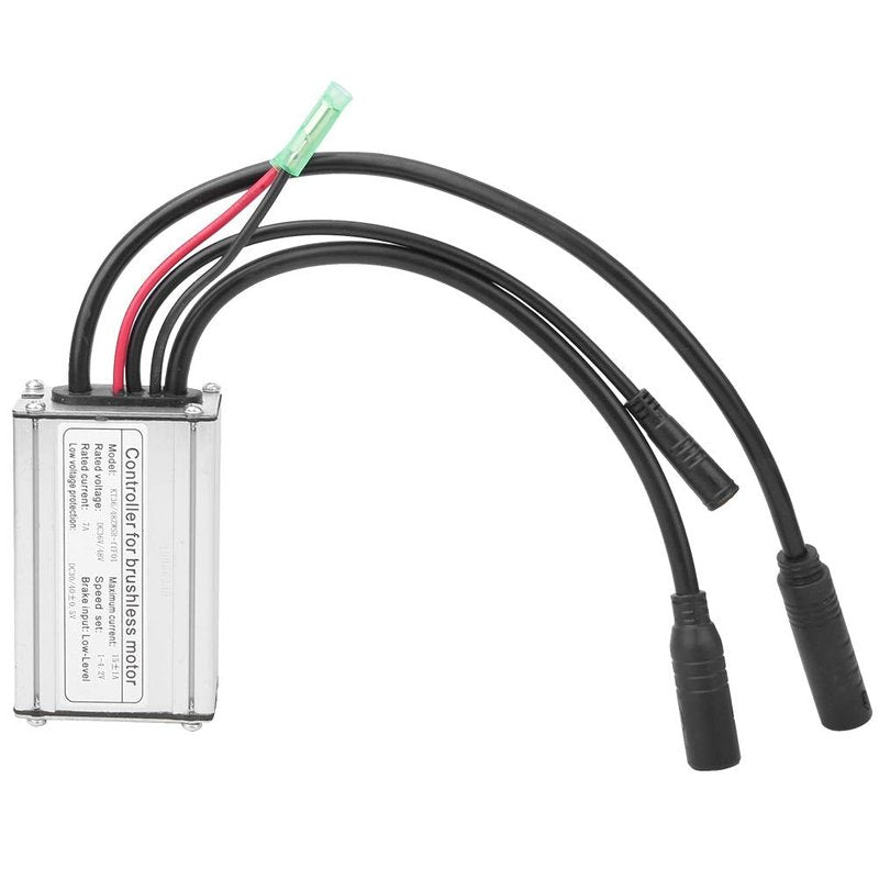 MUNEFE Ebike Controller, Brushless Motor Controller, Controller Brushless Waterproof Adapter for E Bike Electric Scooter 36V 48V Motor