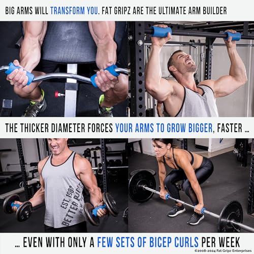 Fat Gripz Pro Black Edition - 2.25 Inch Diameter Arm Strengthener