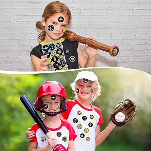 540 Pcs Softball Sports Stickers - Assorted Designs for Parties