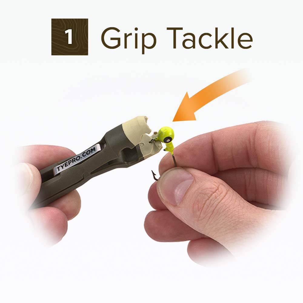 TYEPRO Fly and Ice Fishing Knot Tying Tool