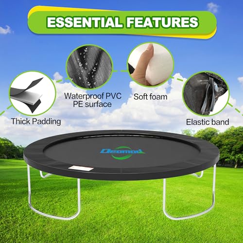 Trampoline Pad Replacement - 14FT Waterproof Safety Cover