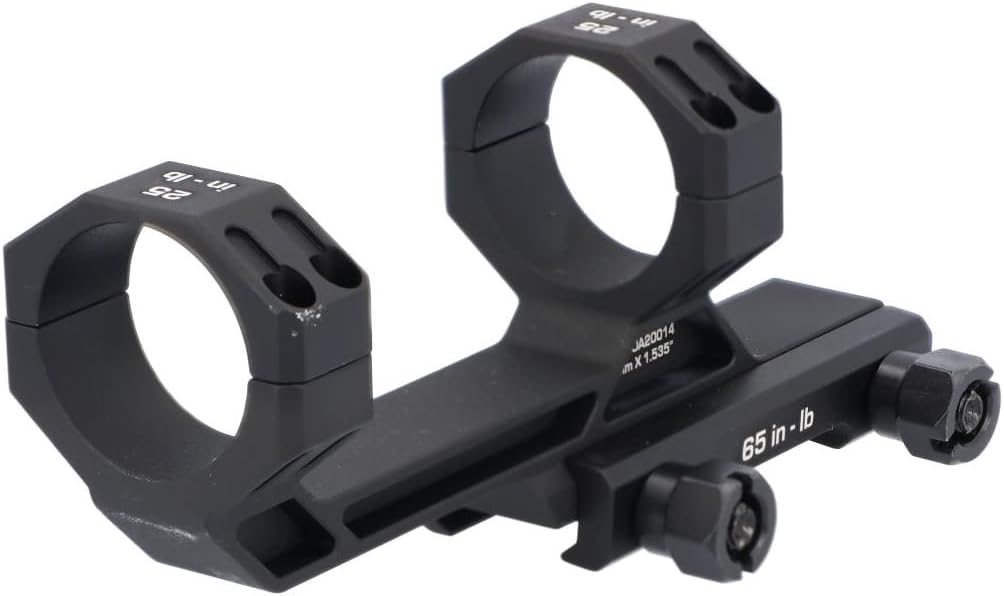 Sig Sauer Alpha MSR Scope Ring Mount - Durable 7075-T6 Aluminum | 1.535" Height, 0 MOA Cant