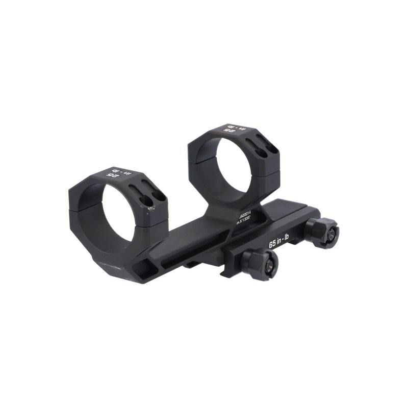Sig Sauer Alpha MSR7075-T6 Aluminum 1.535 in. High 0 MOA Cant M1913 Attachment Scope Ring Mount, 30 mm Ring Size, Black