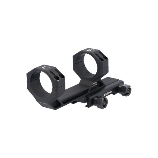Sig Sauer Alpha MSR7075-T6 Aluminum 1.535 in. High 0 MOA Cant M1913 Attachment Scope Ring Mount, 30 mm Ring Size, Black