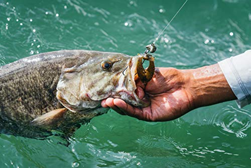 PowerBait Chigger Craw Bait - Green Pumpkin 4" (9 Count)