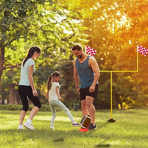 Adjustable Portable Football Field Goal Post Set - 6ft x 4ft