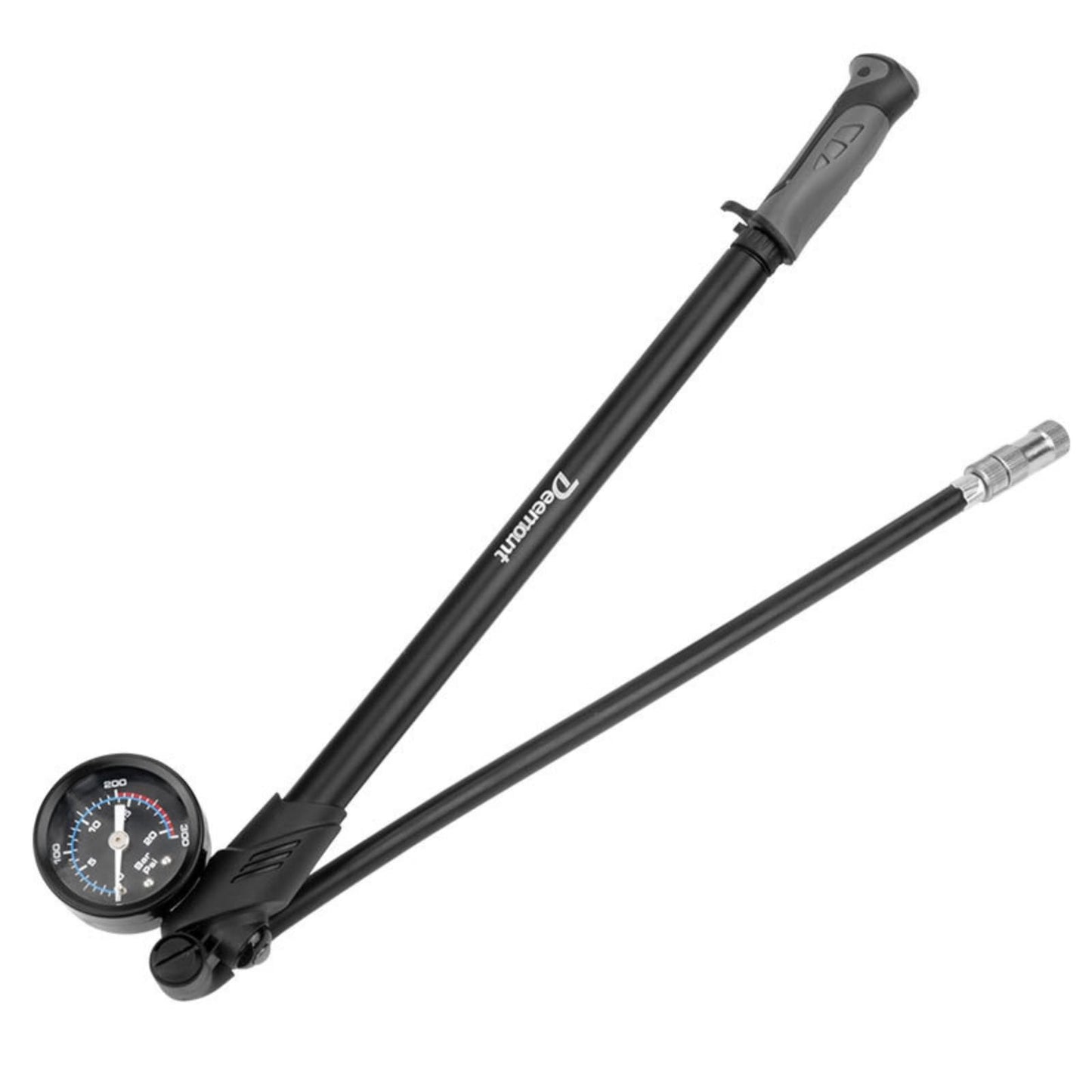 NELboNs Shock Pump for Road Mountain Bike, High Pressure 300PSI
