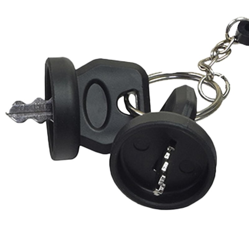 AlveyTech Keys for Golden Technologies Buzzaround LT (GB107) and EX (GB118/GB148), also Later Models of the Buzzaround XL (GB147) and XL HD (GB117H) - Set of 2 Keys for Mobility Scooter (MBE-BZ7-KEYS)