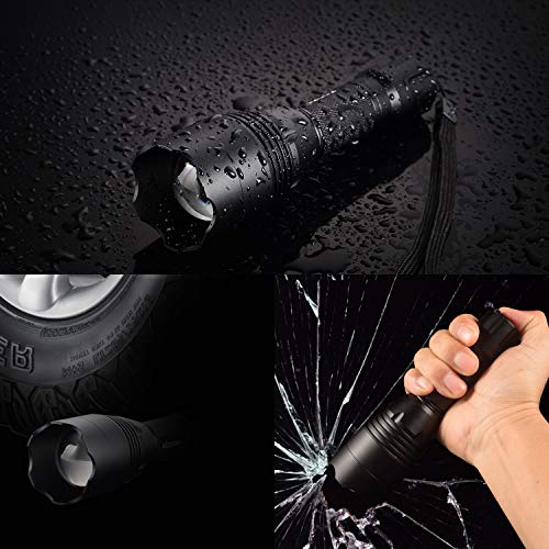 KL35 Hunting Flashlight Kit Zoomable Long Range Red Green LED Predator Light for Coyotes, Varmints