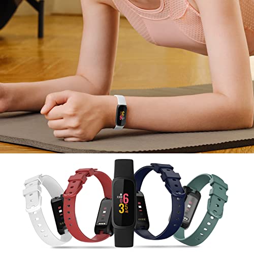 Farluya 10-Pack Small Silicone Fitbit Inspire 3 Replacement Bands for Women & Men