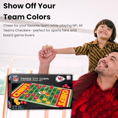 NFL San Francisco 49ers Checkers Board Game - 13" x 21"
