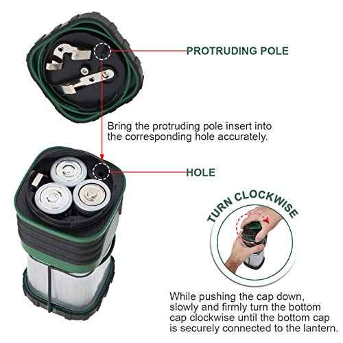 StarLight LED Camping Lantern - Water Resistant - Shock Proof - Long Lasting Up To 6 DAYS - 1000 Lumens Ultra Bright