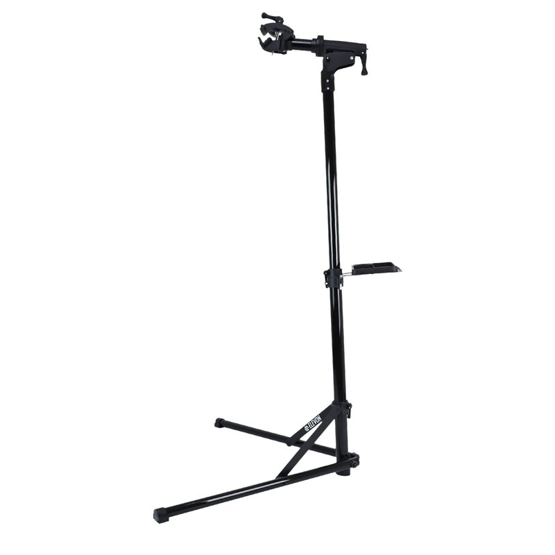 Elevon Bike Repair Stand Portable Mechanic Rack Height Adjustable (38.5-61.5in) Aluminun Alloy, Black, One Size