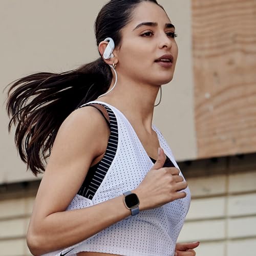 Braided Stretchy Band for Fitbit Sense/Versa - 8-Blue Gray