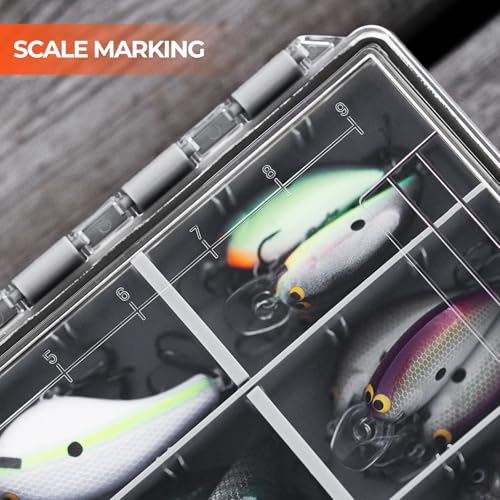 KastKing HyperSeal Waterproof Tackle Box 3600 - Black, 1 Pack