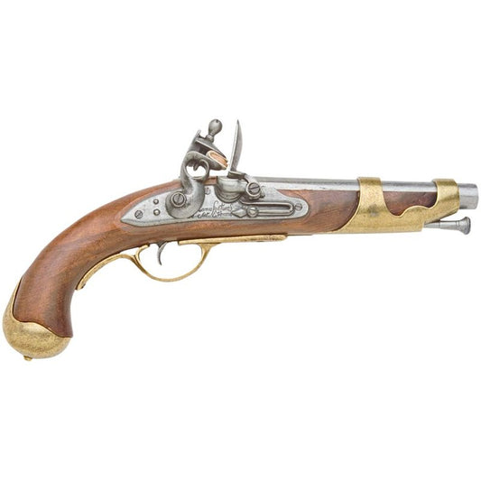 Denix 1800 French Cavalry Flintlock Pistol - Non-Firing Replica